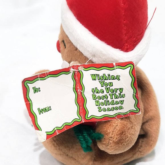 Christmas Gingerbread Man Sears Windsor Collection Plush Stuffed Animal 9" - Picture 6 of 10